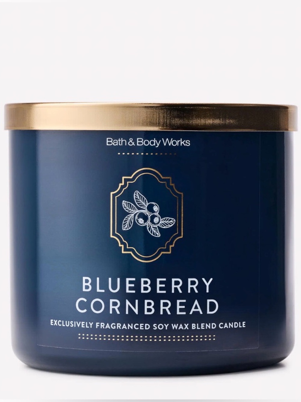 New Bath & Body Works Blueberry Cornbread
3-Wick Candle - Picture 2 of 7